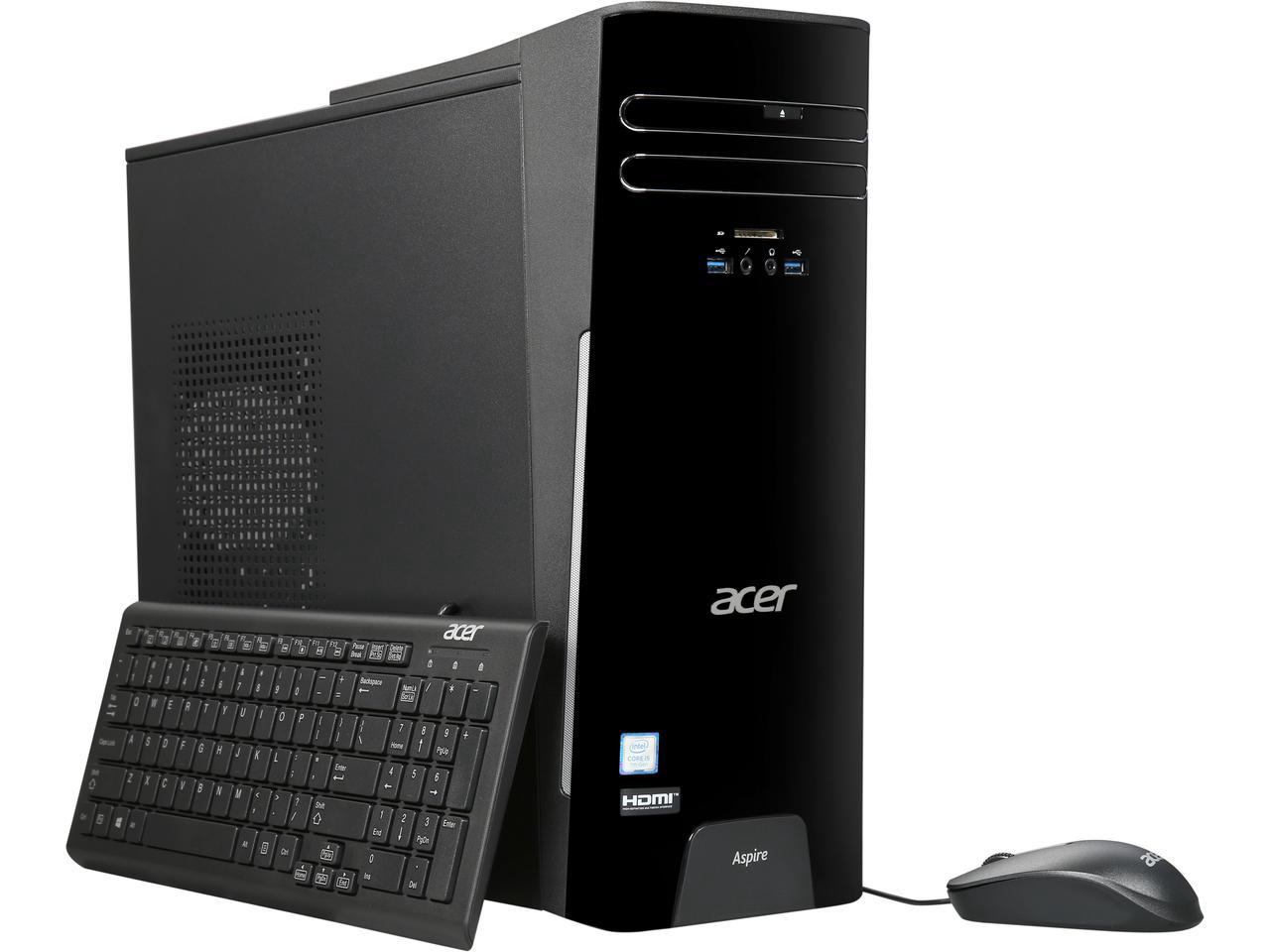 Acer Aspire TC-780 Desktop PC: Intel Core i5-7400, 16GB DDR4, 256GB SSD, Win 10 $529.99 + Free Shipping @ Newegg