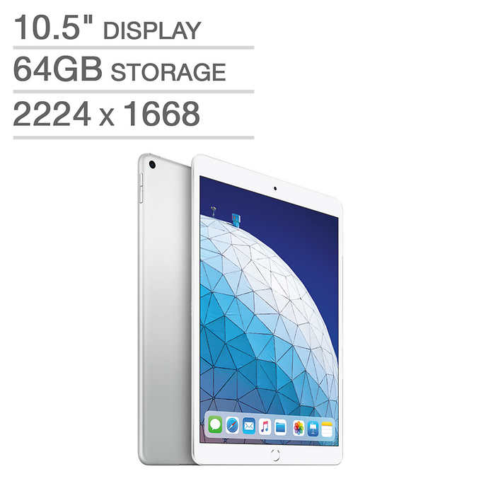 64GB 10.5" Apple iPad Air WiFi Tablet (Latest Model) $399.99 + Shipping @ Costco