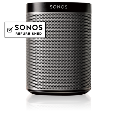 Sonos Play 1 Compact Wireless Speaker Refurbished Black Or