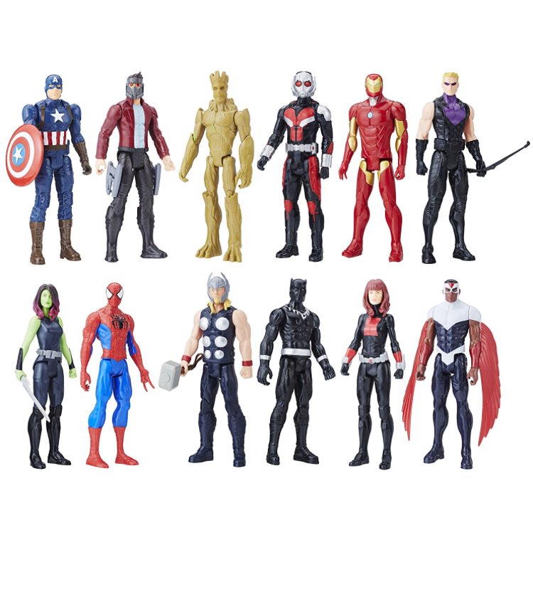 Avengers Titan Hero Series 12 Pack Action Figures - $55.99