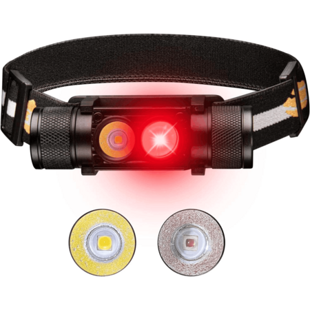 Sofirn / 77outdoor D25LR Rechargeable Headlamp (90 CRI White + 660nm Red LED, USB-C) – 44% Off， $16.79