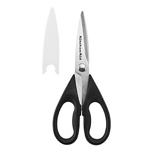 Wholesale Kitchen Scissor- 8- 2 Assorted Colors HALF W/ BLACK