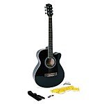 Martin Smith W-401E-BK Electric Acoustic Guitar - $23.99 Amazon Prime Members