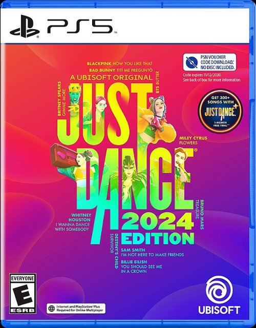 Just Dance 2024 Edition - Code in Box (PS5, XSX/S, Switch) - $24.99 @ Best Buy w/ Free Shipping