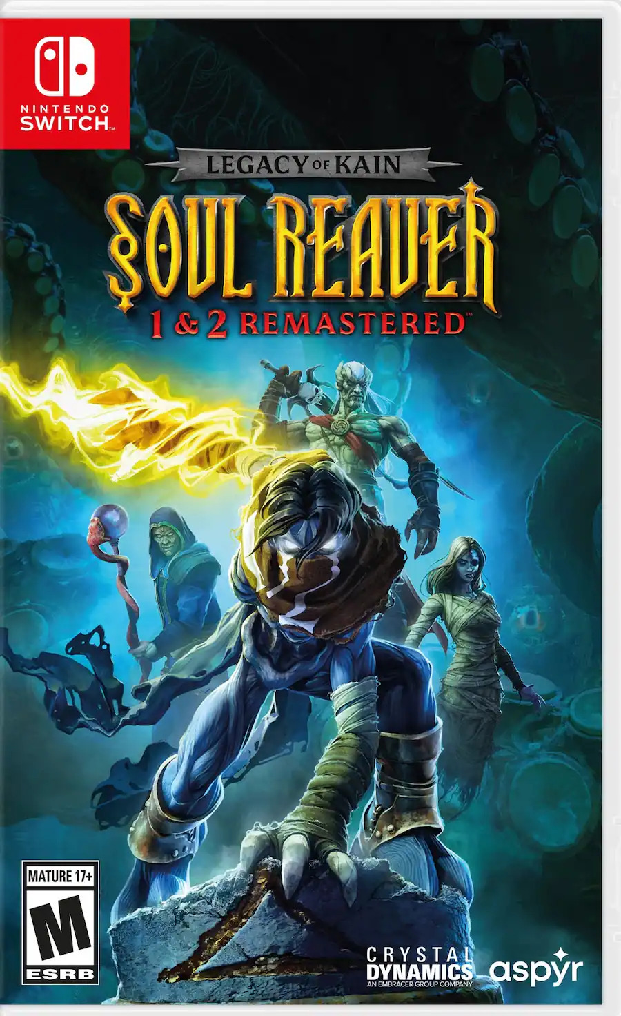 Legacy of Kain Soul Reaver 1&2 Remastered (Nintendo Switch) - $14.99 @ Best Buy