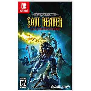 Legacy of Kain Soul Reaver 1&2 Remastered (Nintendo Switch, PlayStation 5) - $20 @ Best Buy w/ Free Shipping $19.99