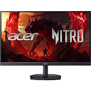 27" Acer Nitro KGB271U WQHD IPS Up to 200Hz 0.5ms FreeSync Premium Gaming Monitor with HDR10 - $159.99 @ Best Buy w/ free shipping