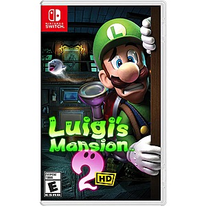 Luigi’s Mansion 2 HD Nintendo Switch (Physical or Digital) $40 + Free Shipping