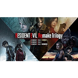 Resident Evil Remake Trilogy (PC/Steam Digital Download) $29.05 