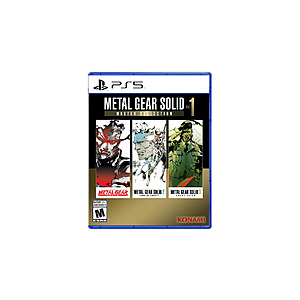 Metal Gear Solid: Master Collection Vol.1 (PS5, XSX, Switch) - $20 @ GameStop