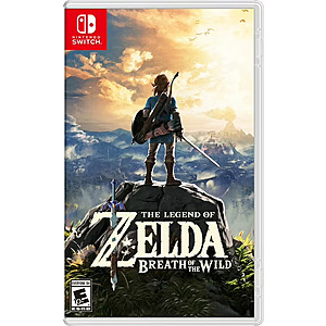 The Legend of Zelda: Breath of the Wild (Nintendo Switch) - $47 @ Walmart w/ Free Shipping