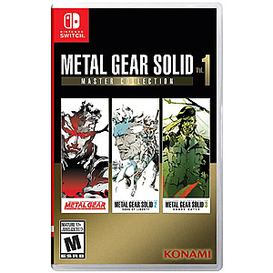 Metal Gear Solid: Master Collection Vol.1 (Nintendo Switch, PlayStation 5) - $19.99 @ Best Buy
