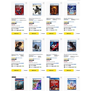 1st Party PlayStation Games Sale @ Best Buy