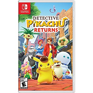 Detective Pikachu Returns (Nintendo Switch) - $34.99 @ Best Buy