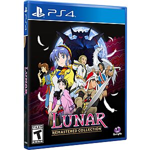 LUNAR Remastered Collection (PlayStation 4) - $34.99 @ Amazon