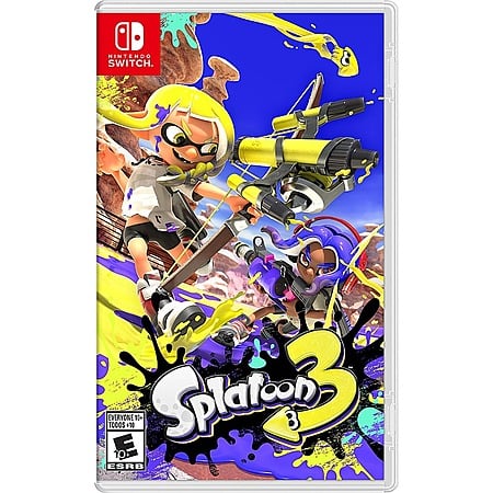 Splatoon 3 (Nintendo Switch) Physical or Digital - $39.99 @ Best Buy w/ free shipping