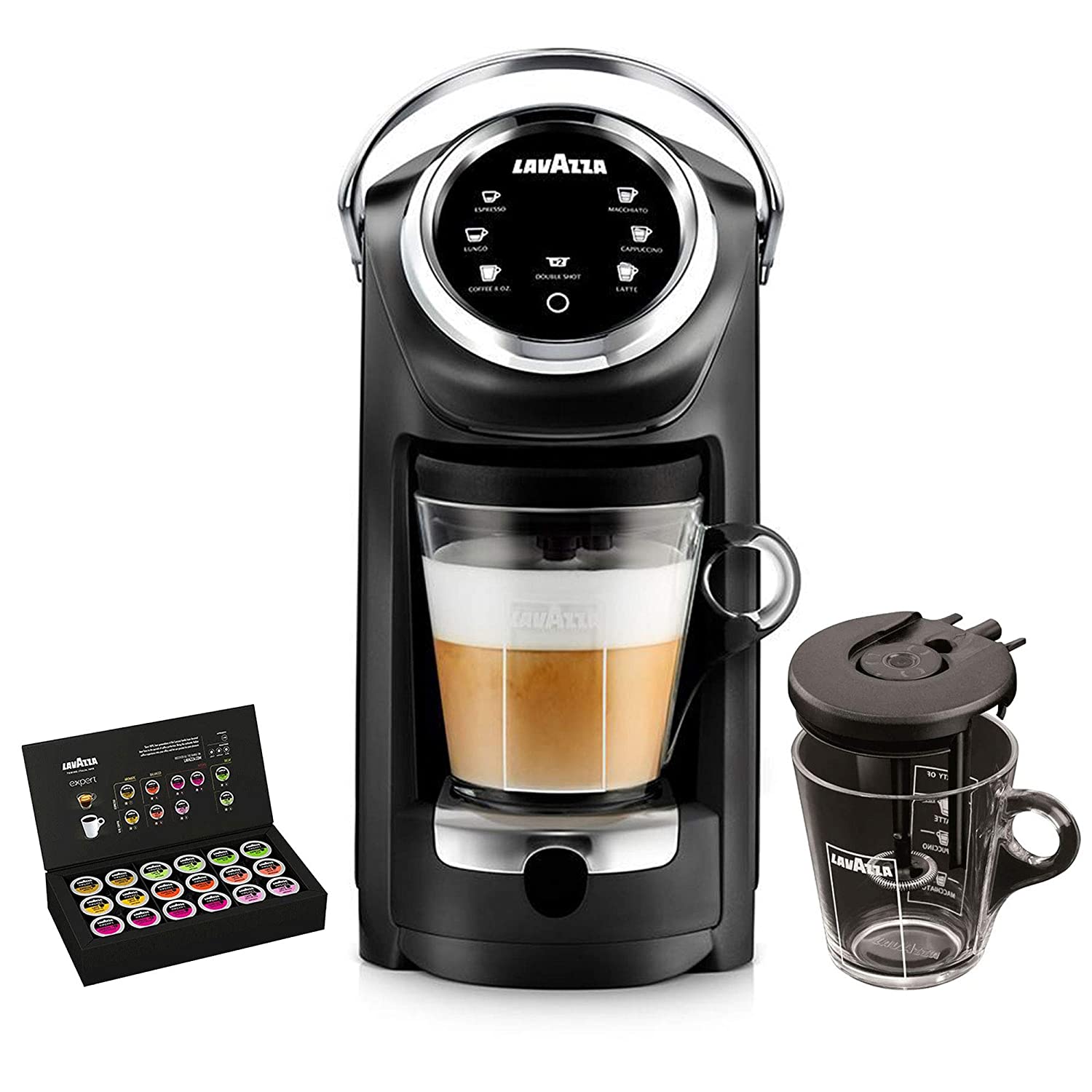 Lavazza LB400 Classy Plus All-In-One plus Expert Coffee Bundle (LB 400 + 1 Welcome Kit of 36 Capsules + 1 Extra Vessel) $189.70 after 25% coupon and 15% S&S discount