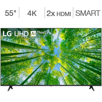 Costco Members: LG 55" Class - UQ8000 Series - 4K UHD LED LCD TV + $75 Streaming Credit - $400 + Free Shipping