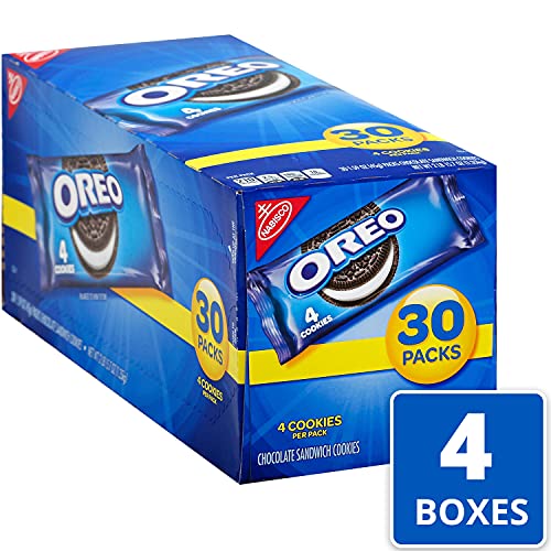 (120-Pack) 4-Count Oreo Cookies $19.80 + FS w/ Prime