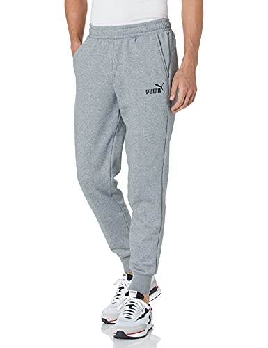 PUMA Mens Essentials Fleece Sweatpants, Gray Heather $11.93 + FS w/ Prime
