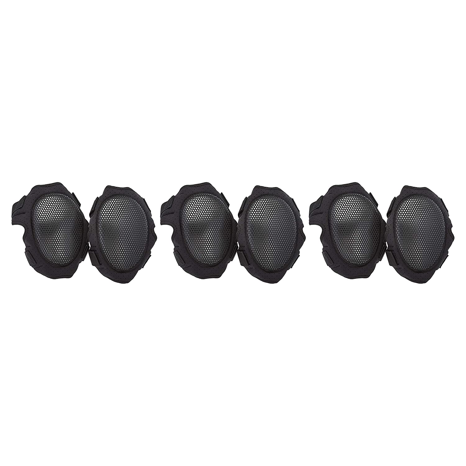 (3-Pairs) AmazonCommercial Non-Marring Foam-Cap Knee Pads, 11.5 in, Black $9.25 + FS w/ Prime