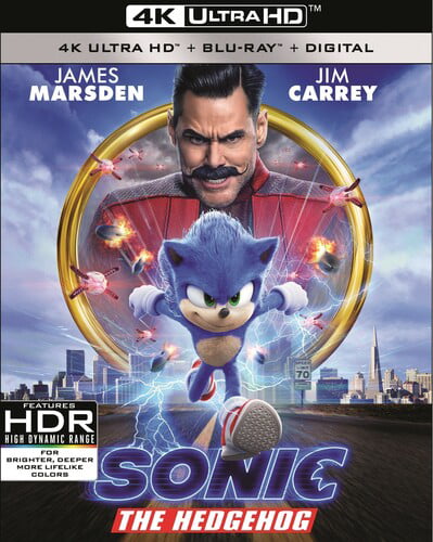 Sonic the Hedgehog (4K Ultra HD + Blu-ray + Digital Copy) $7.99 + FS w/ W+ $7.98
