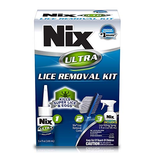 Nix Ultra Lice Removal Kit | Kills Super Lice & Eggs | Includes Lice Removal Comb and Control Spray $9.40 + FS w/ S&S