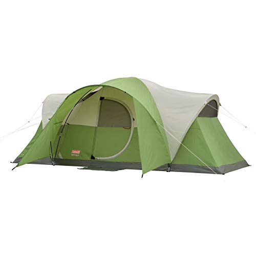 Coleman 8-Person Tent for Camping | Montana Tent with Easy Setup, Green $108.40 + Free Shipping