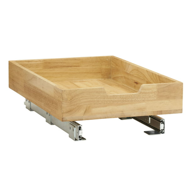 Household Essentials Glidez 14.5" Wood Sliding Cabinet Organizer (Single Tier) $29.77 + FS w/ W+