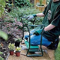 Monoprice Gardening Bench Seat and Kneeler Stool w/ Side Pockets $16 + Free Shipping