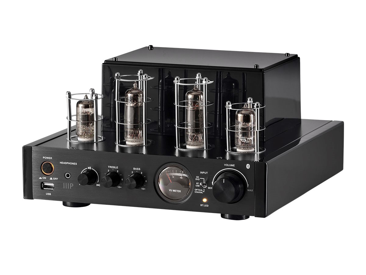 Monoprice 25 Watt Bluetooth Stereo Hybrid Tube Amplifier Optical SW-Out $84.99 + Free Shipping