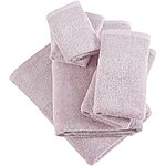 Laura Ashley Home Galveston Collection 6-pc Towel Set (Beige or Purple) $12.74 + FS w/ Prime