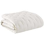 Amazon Aware Recycled Polyester and Cotton Blend Quilt, King, Ivory $20.05 + FS w/ Prime