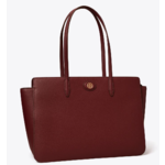 Tory Burch Robinson Pebbled Leather Tote (Claret) $217 &amp; More + Free S&amp;H
