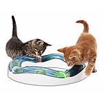Cat Toys &amp; Supplies: Fat Cat Kitty Hoots 15in Catnip Tail Chaser $2.42, Catit Design Senses Speed Circuit $5.17, Petmate Jumbo Hooded Litter Pan $13.65 &amp; Many More - FS w/ Prime