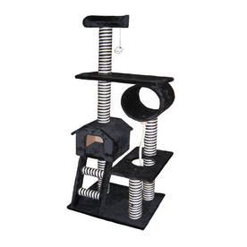 Cat Trees: Go Pet Club Cat Tree Black $35.10, AmazonBasics Multi-Level Cat Tree, $38.84 FS w/ Prime