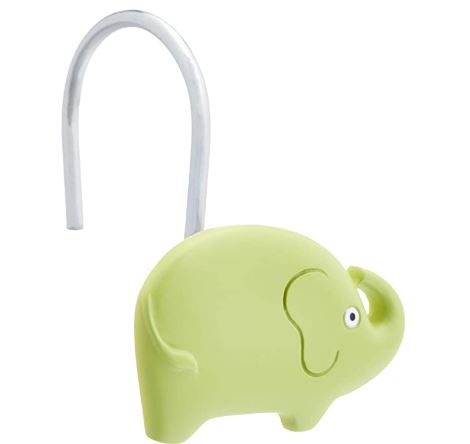 Amazonbasics Decorative Shower Curtain Hooks Sets Of 12 Round