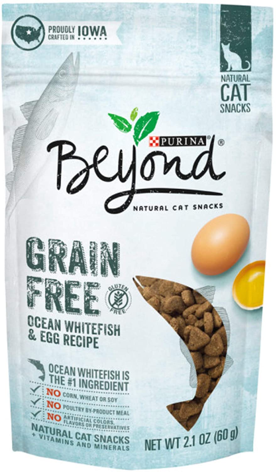 10 Pack Purina Beyond Recetas Grain Free Natural Cat Snacks