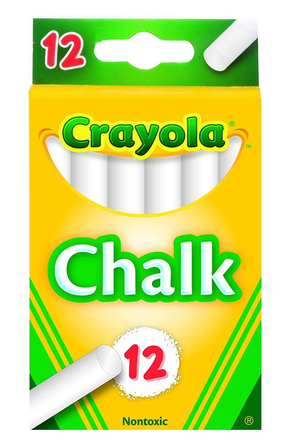 Crayola White Chalk 12 Pack - $0.99 FS w/ Prime