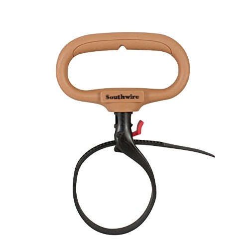 Southwire CLPT02 2-Inch Adjustable Heavy Duty Clamp Tie w/ Rotating Handle, Reusable Zip Down Cable, Brown - $2.63 - FS w/ Prime