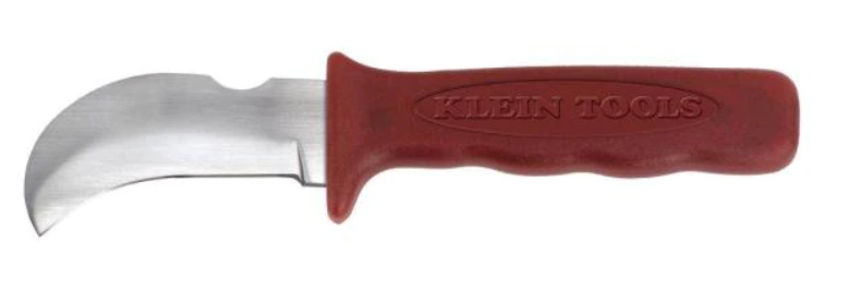 Klein Tools Lineman's Cable Skinning Knife with Hook Blade and Notch 1570-3LR - $9.98 + Free Pickup