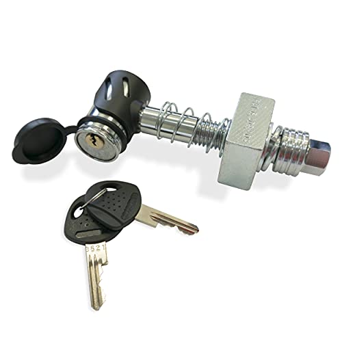 Let's Go Aero (SHP2040) Keyless Presson Locking Silent Hitch Pin for