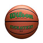 29.5" Wilson Evolution Indoor Game Basketball w/ Microfiber Composite (Green) $60 + Free S/H