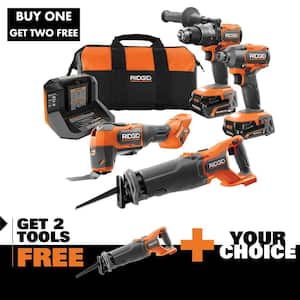 Ridgid tool on sale combo set