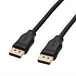 Amazon Basics DisplayPort 1.2 Cable - $4.73 FS w/ Prime (Buy 4, save 10% and YMMV 15% coupon)