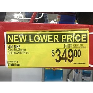 Sam's club mini bike 80cc hotsell