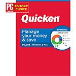 1-Year Quicken Deluxe Personal Finance (Mac, Windows) $31.20 + 2% SD Cashback + Free Shipping