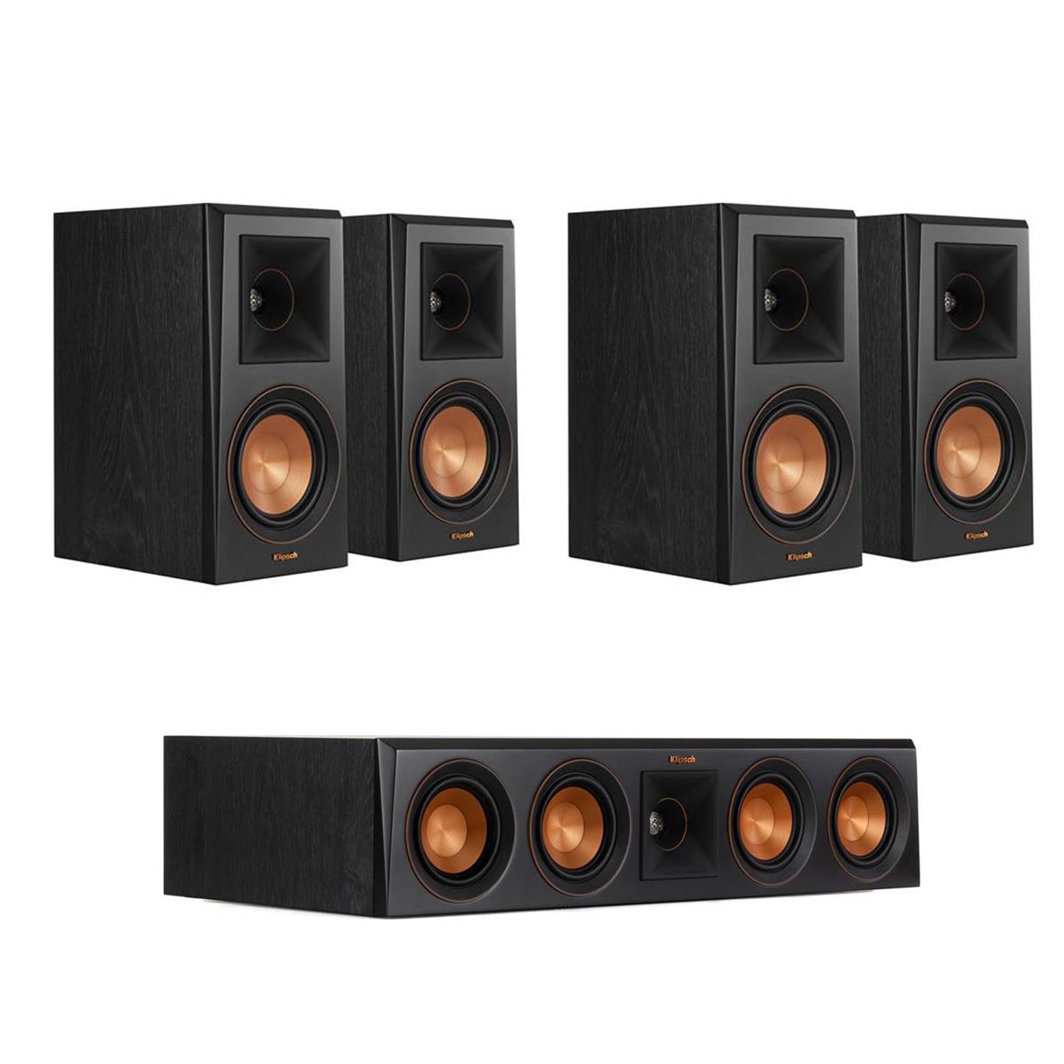 Klipsch Reference Premiere: RP-404C Center Channel + 4-Pack RP-500M Bookshelf Speakers $749 + free s/h at Adorama