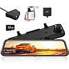 12&amp;quot; WOLFBOX G840H 2.5K WiFi Mirror Dash Cam (front/rear) $89.30 + Free S/H