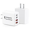 2-Pack 4-Port Matestar USB A / C Wall Chargers $7 @ Amazon